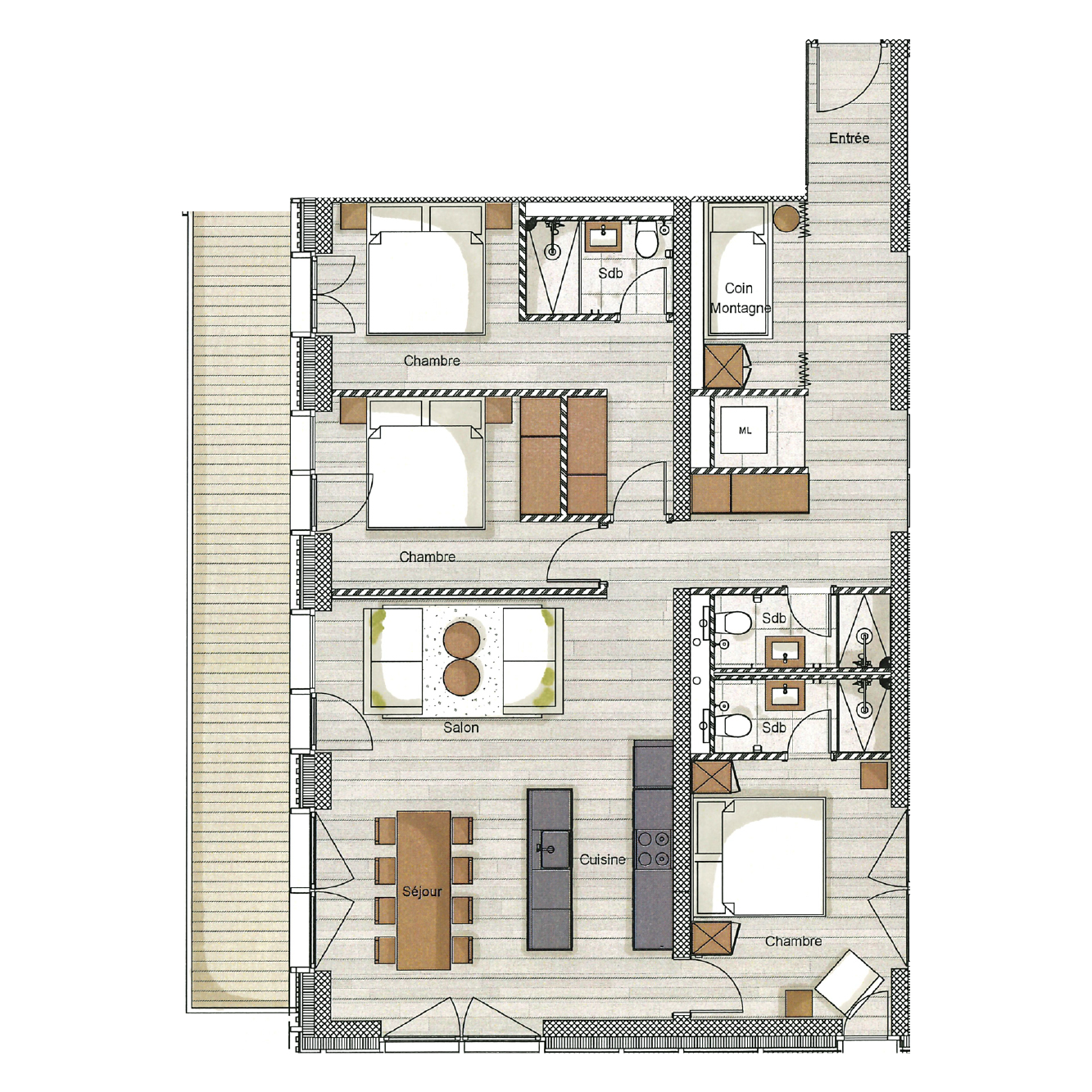 plan Appartement 30